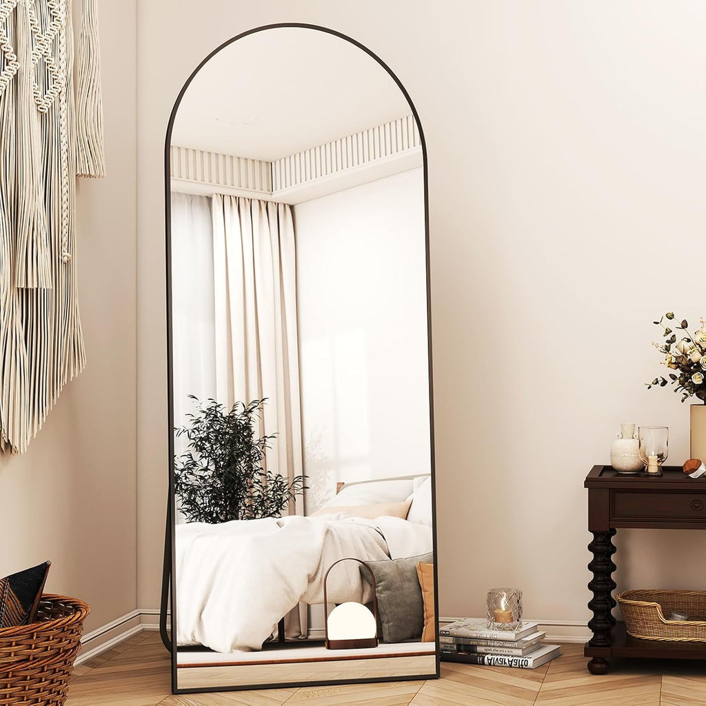56 Inch Arched Full Length Mirror Explosion proof Glass