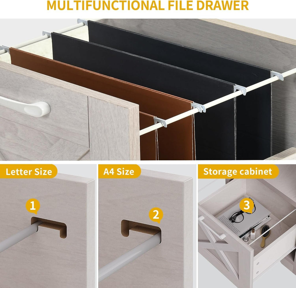 L Shaped Desk 60Inch Integrated Power Delivery Outlets