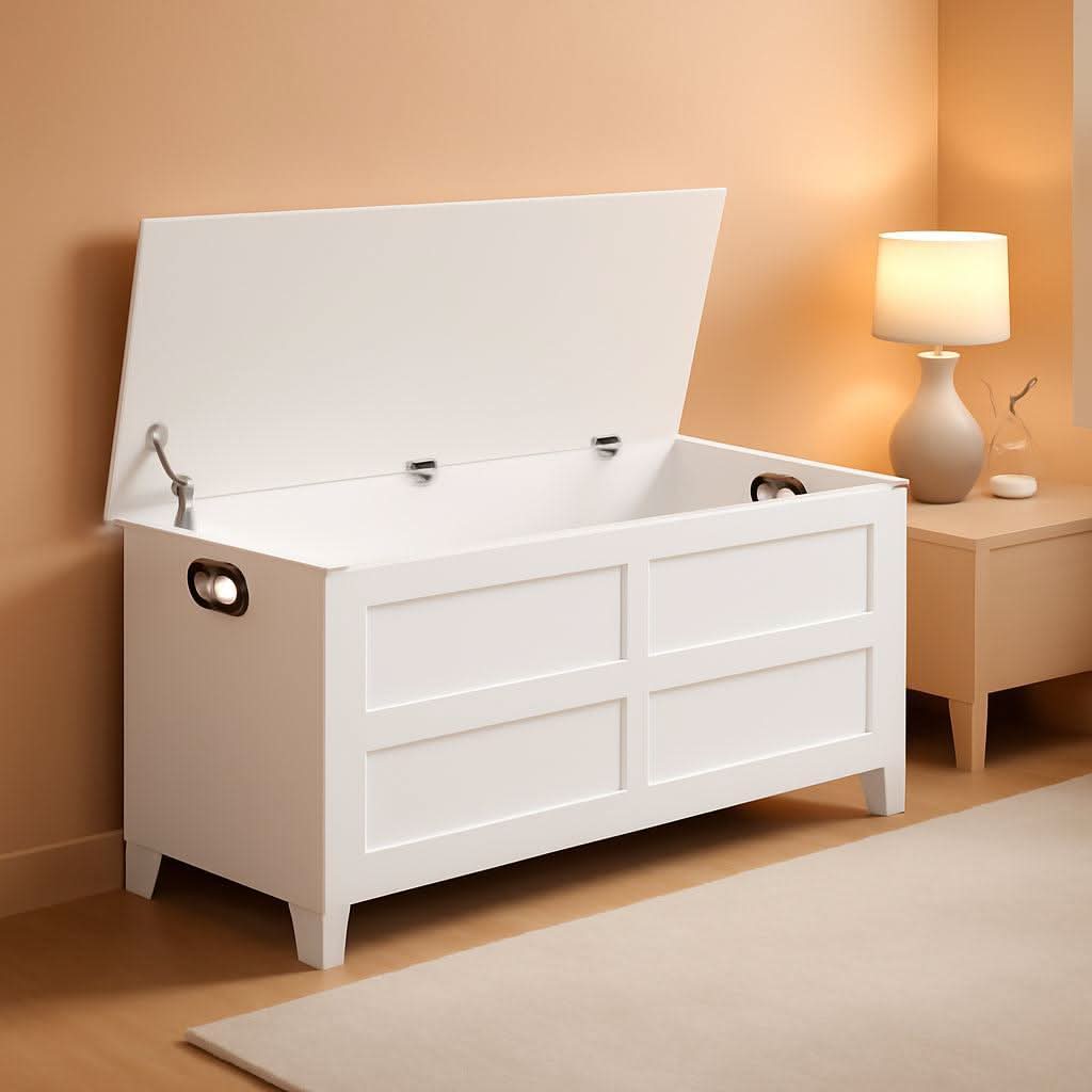 Snow White Thirty Nine Point Four Inch Toy Storage Bench