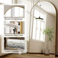 71x30 Arched Complete Length Aluminum Framed Mirror
