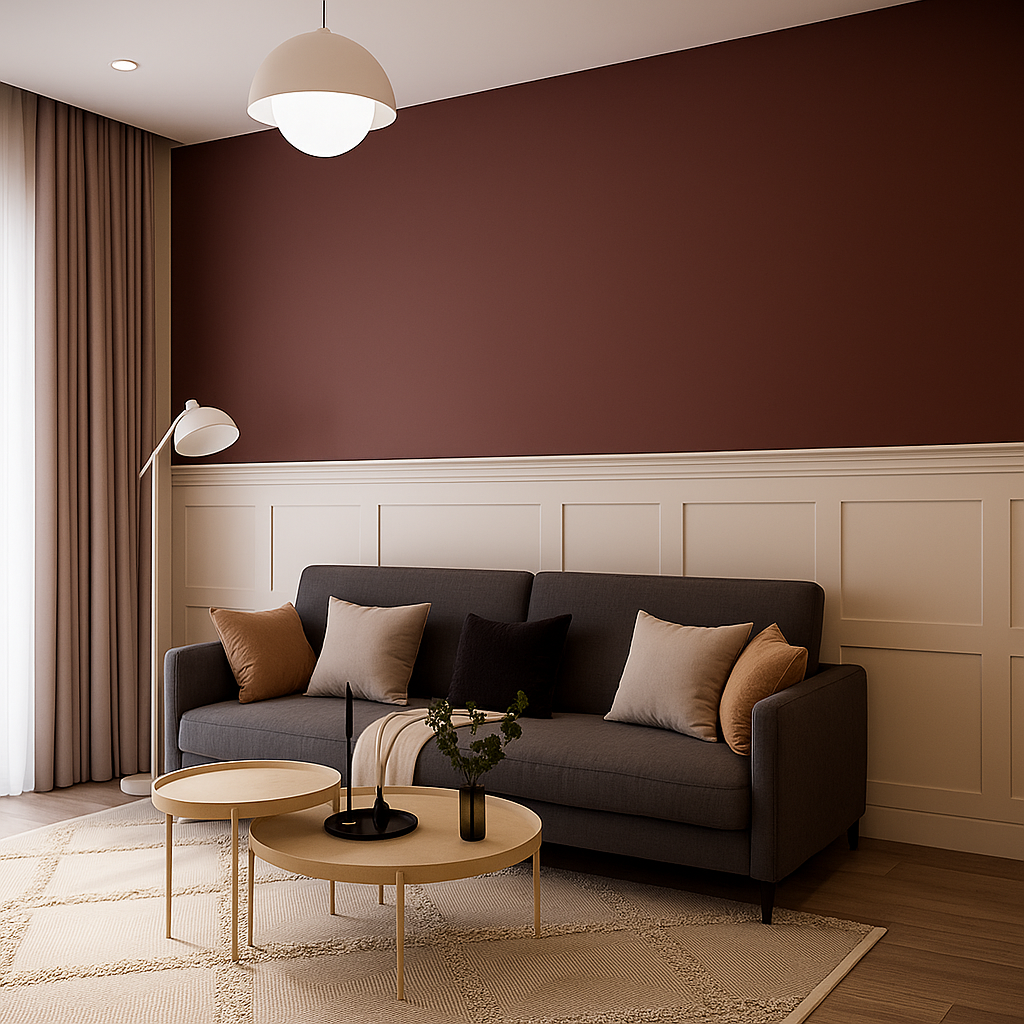 Ready to Assemble Factory Primed Wall Covering Half of Wall Kit | Easy Installation W:74mm T:10mm