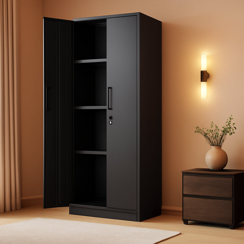 72 Inches Heavy Duty Metal Storage Lockable Cabinet