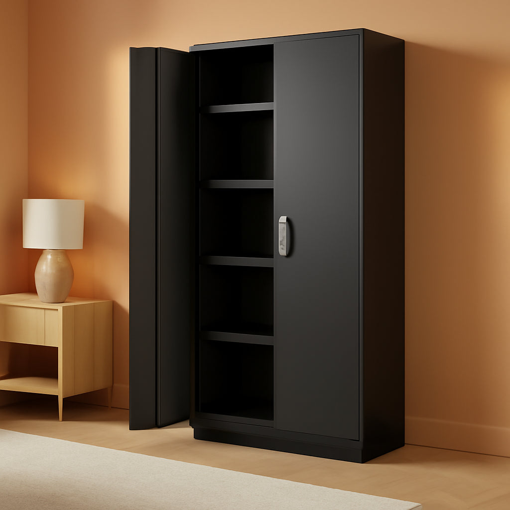 72Inch Tall Green Velly Locking Cabinet Metal Storage