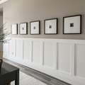 Ready to Assemble Wall Paneling Package - Factory Primed Half of Wall | Easy Installation