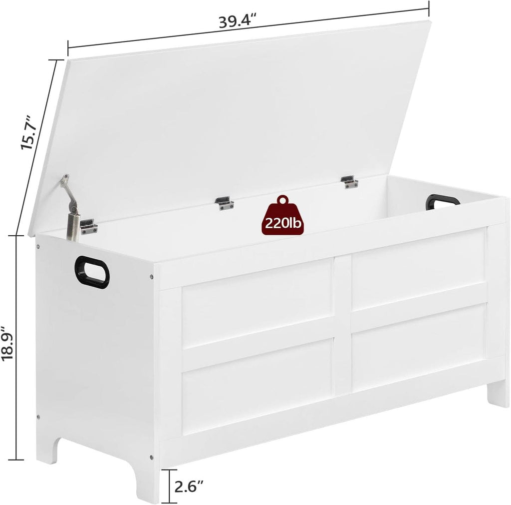 Snow White Thirty Nine Point Four Inch Toy Storage Bench