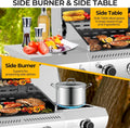 Propane Grill With Side Burner Commercial Grade Outdoor
