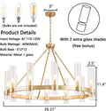 Gold Wagon Wheel Chandelier 12 Light IndustrialGrade