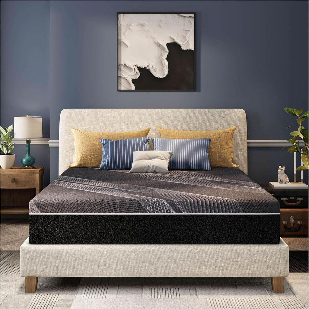 12 Inch Queen Memory Foam Mattress With Cooling Comfort