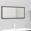 NNEVL Bathroom Furniture Set Grey Chipboard