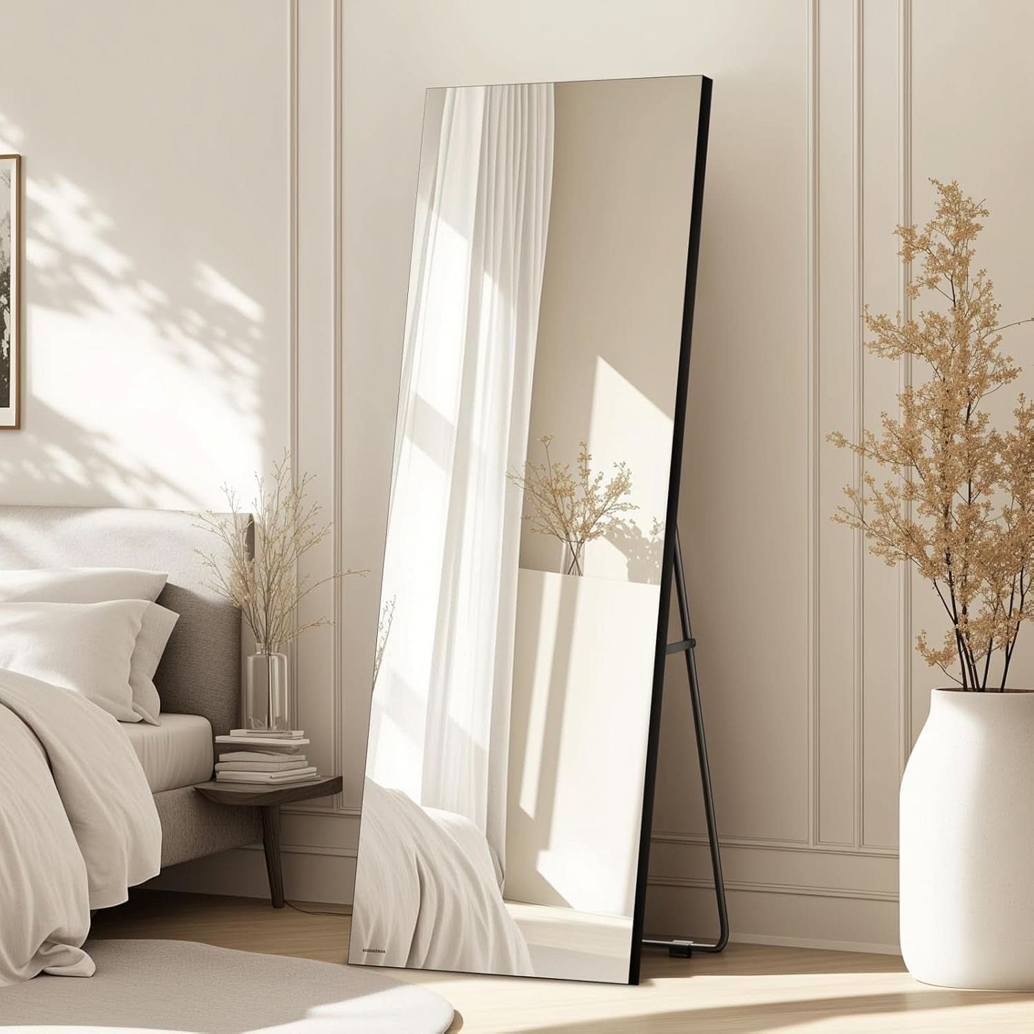 58x18 Frameless Full Length Distortion Free Mirror