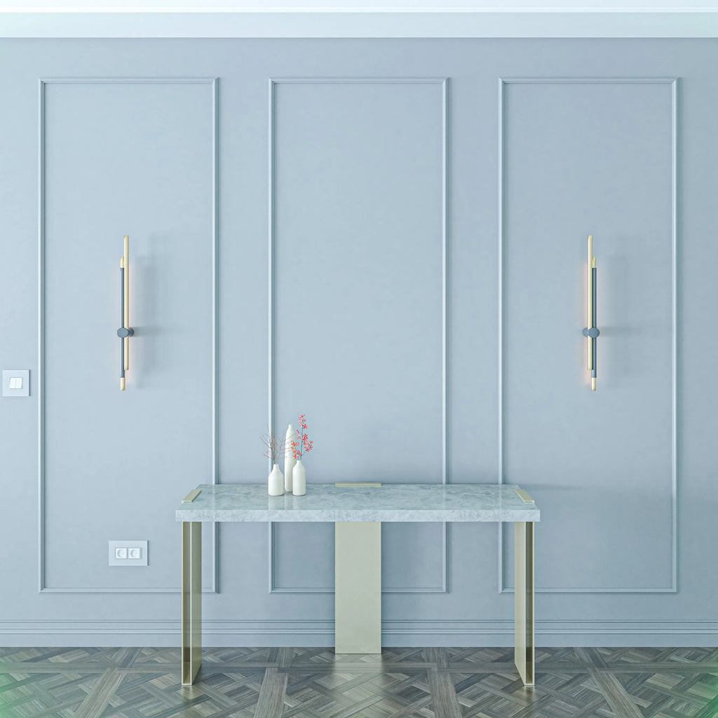 Ready to Assemble Wall Molding Kit - Accent Wall Design | 3 Vertical Frames | Easy Installation