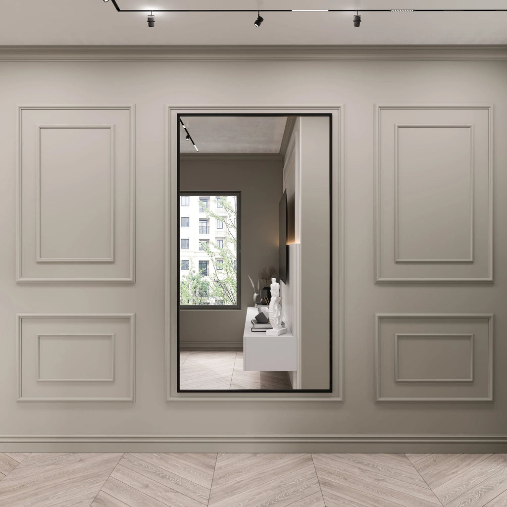 Ready to Assemble Wall Molding Package - 2 Upper, 1 Center & 2 Bottom Frames | Easy Installation