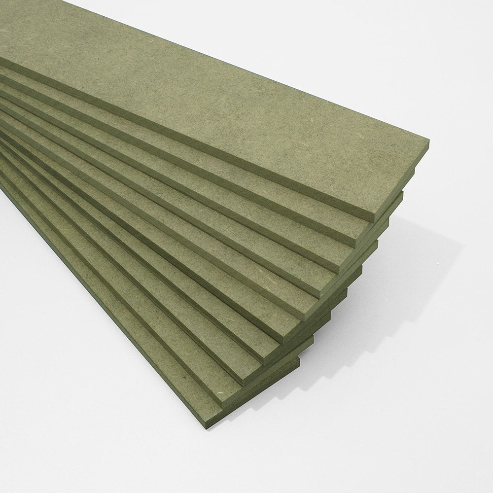 Pre-Cut Wall Design: Ready to Assemble Board & Batten MDF | Effortless Installation W:75mm x T:8mm
