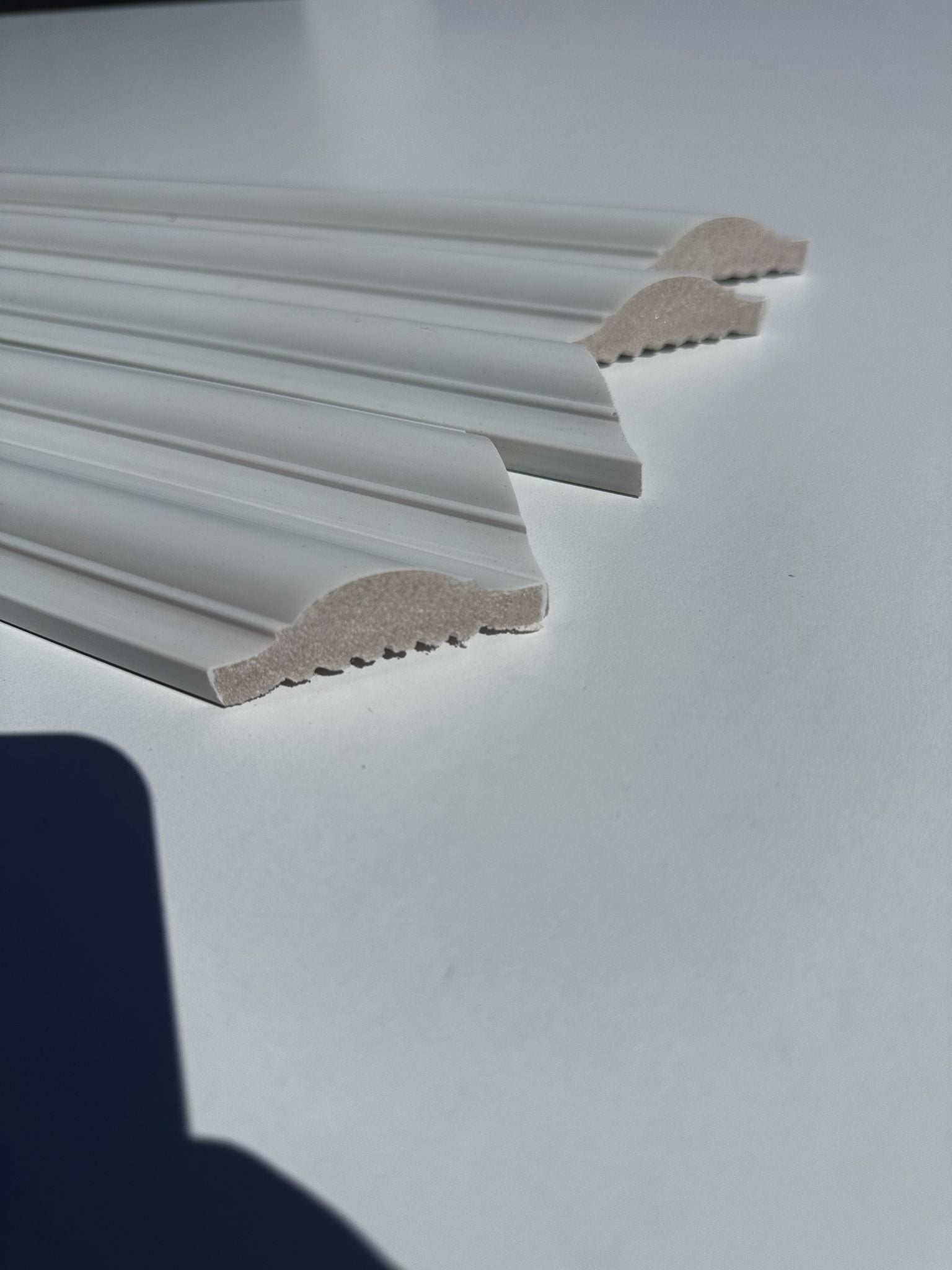 Wall Trim Package - 3 Upper & 3 Bottom Nested Frames | Easy Installation