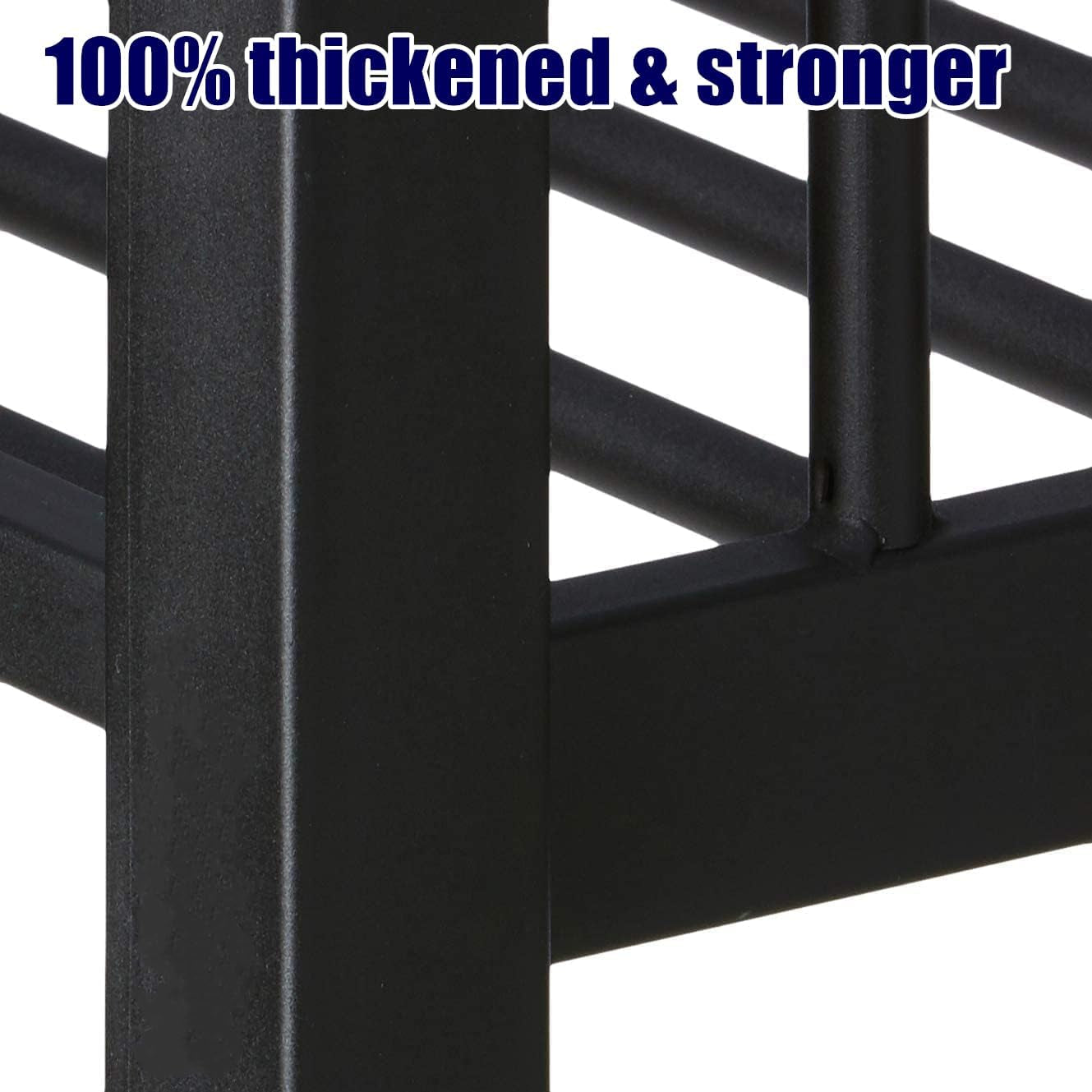 White Full Size Durable Premium Quality Bunk Bed Frame