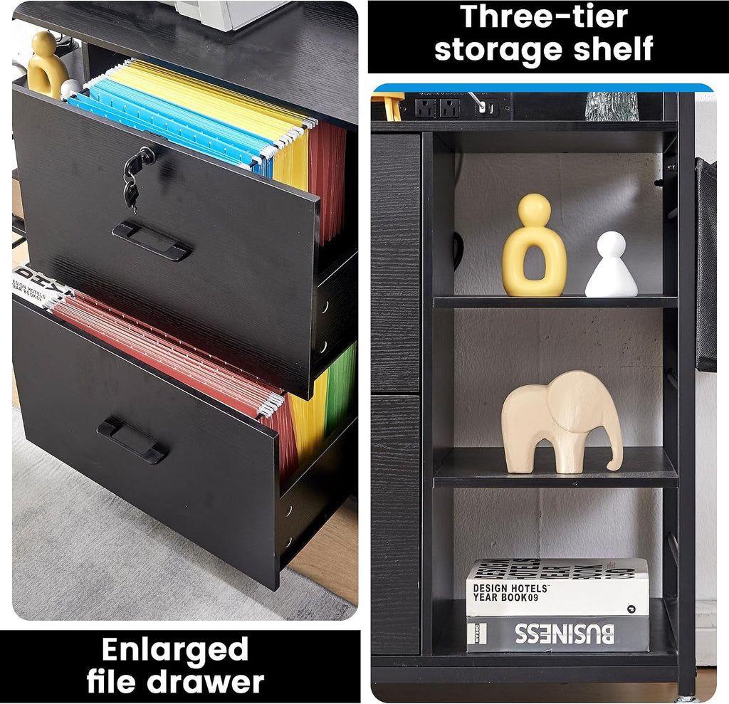 45 Inch Industrial Grade Filing Cabinet With Locking