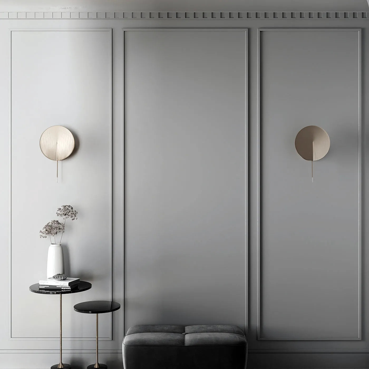 Ready to Assemble Wall Molding Package - 3 Vertical Frames | Easy Installation