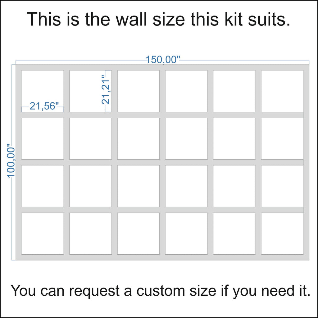 Pre-Cut Board and Batten Panels – Easy DIY Wall Upgrade | Quick Installation W:75mm x T:8mm