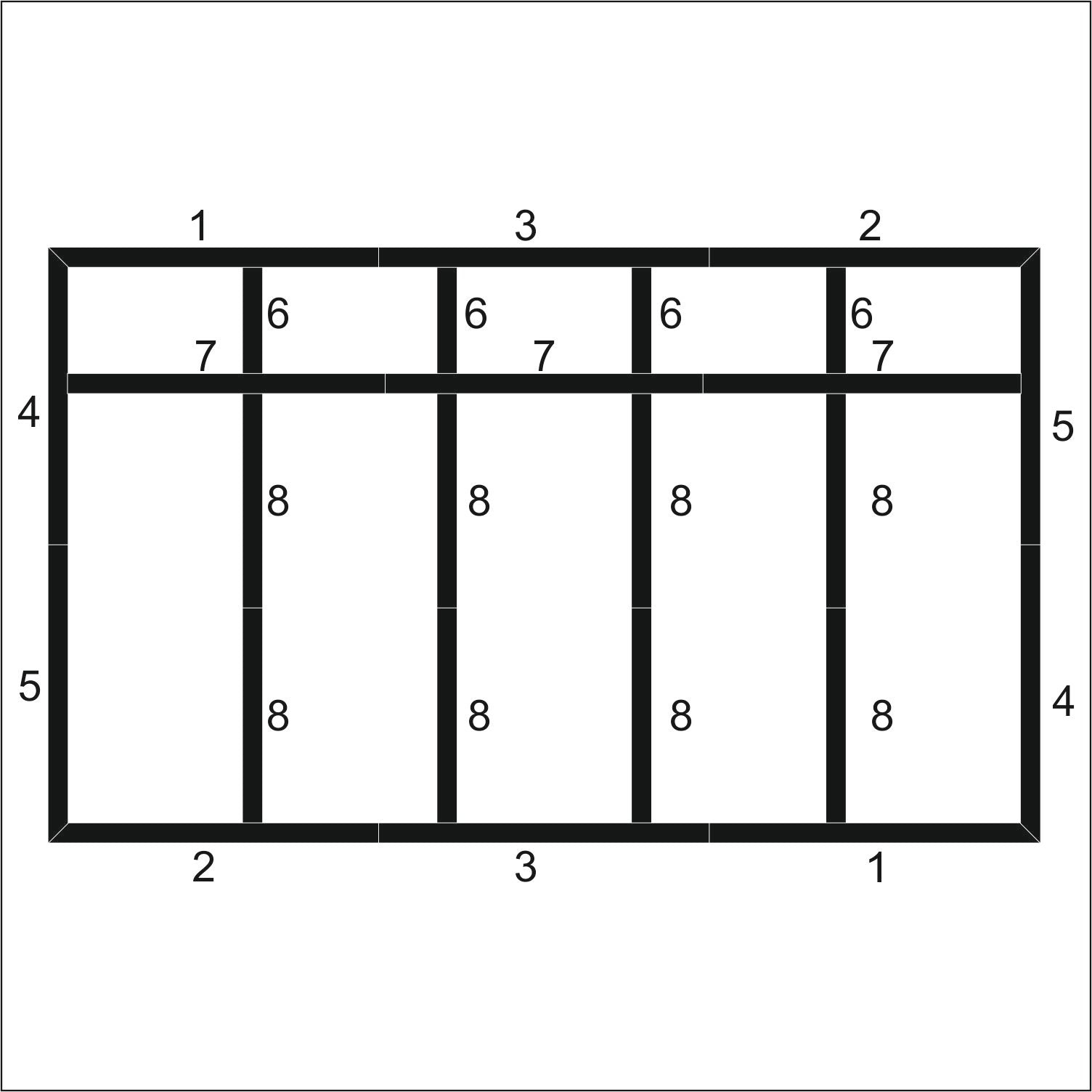 DIY Board and Batten Panels – Pre-Cut MDF for Fast Installation | Unprimed W:75mm x T:8mm