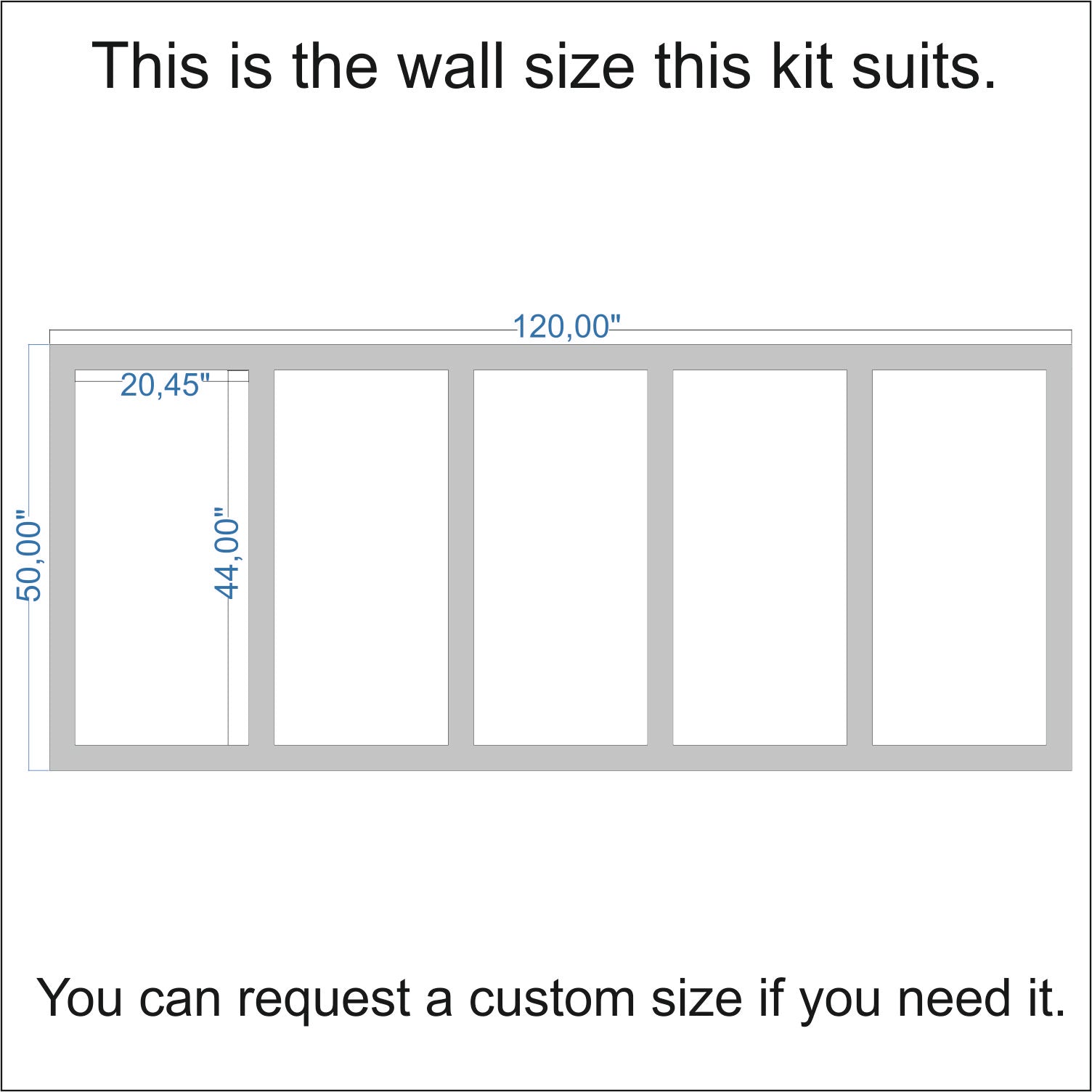 Pre-Cut Shaker MDF Panels – Ready to Assemble and Durable | Effortless Installation W:75mm x T:8mm
