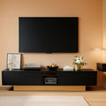 Extendable Entertainment Center 63 To 89 Inches Black Edition