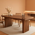 Espresso 62 Inch Rectangular Hardwood Dining Table