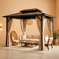 10x10 Feet Hardtop Gazebo Premium Quality Outdoor Patio