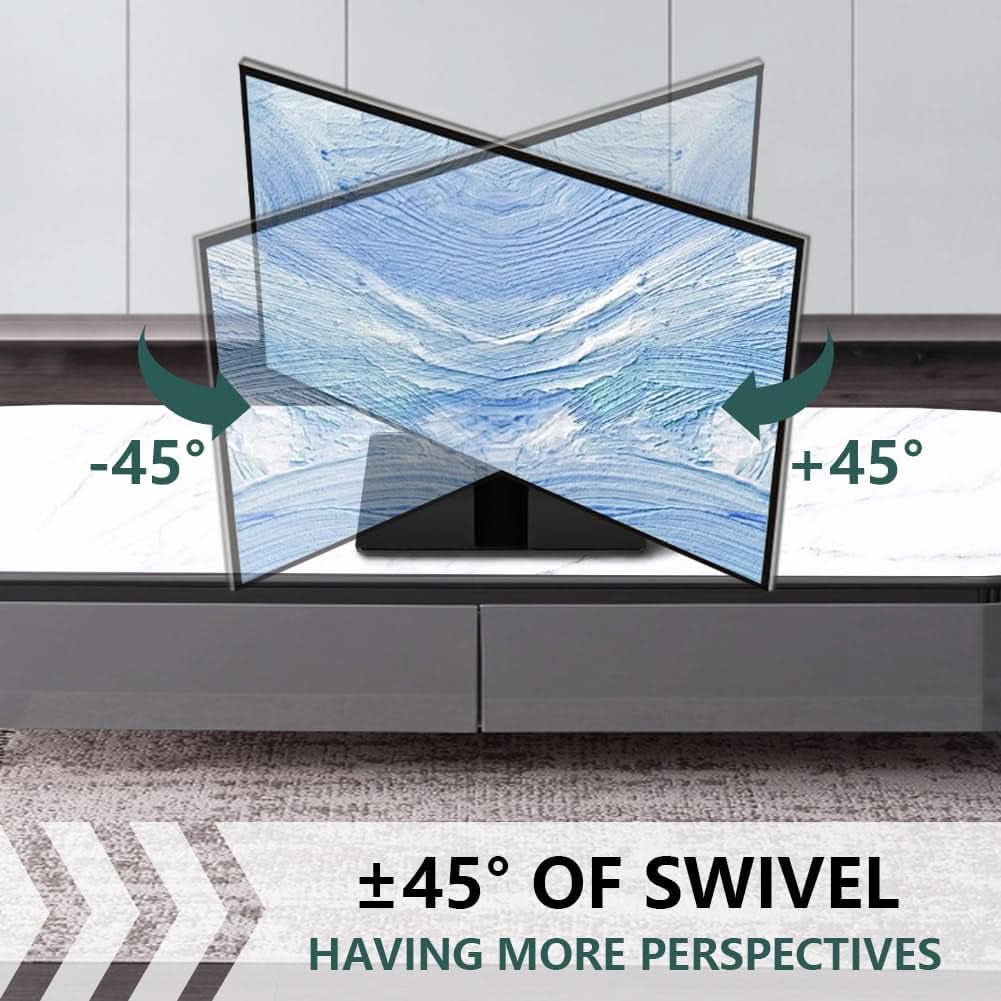 Universal Height Adjustable Swivel TV Stand 13 To 43 Inches