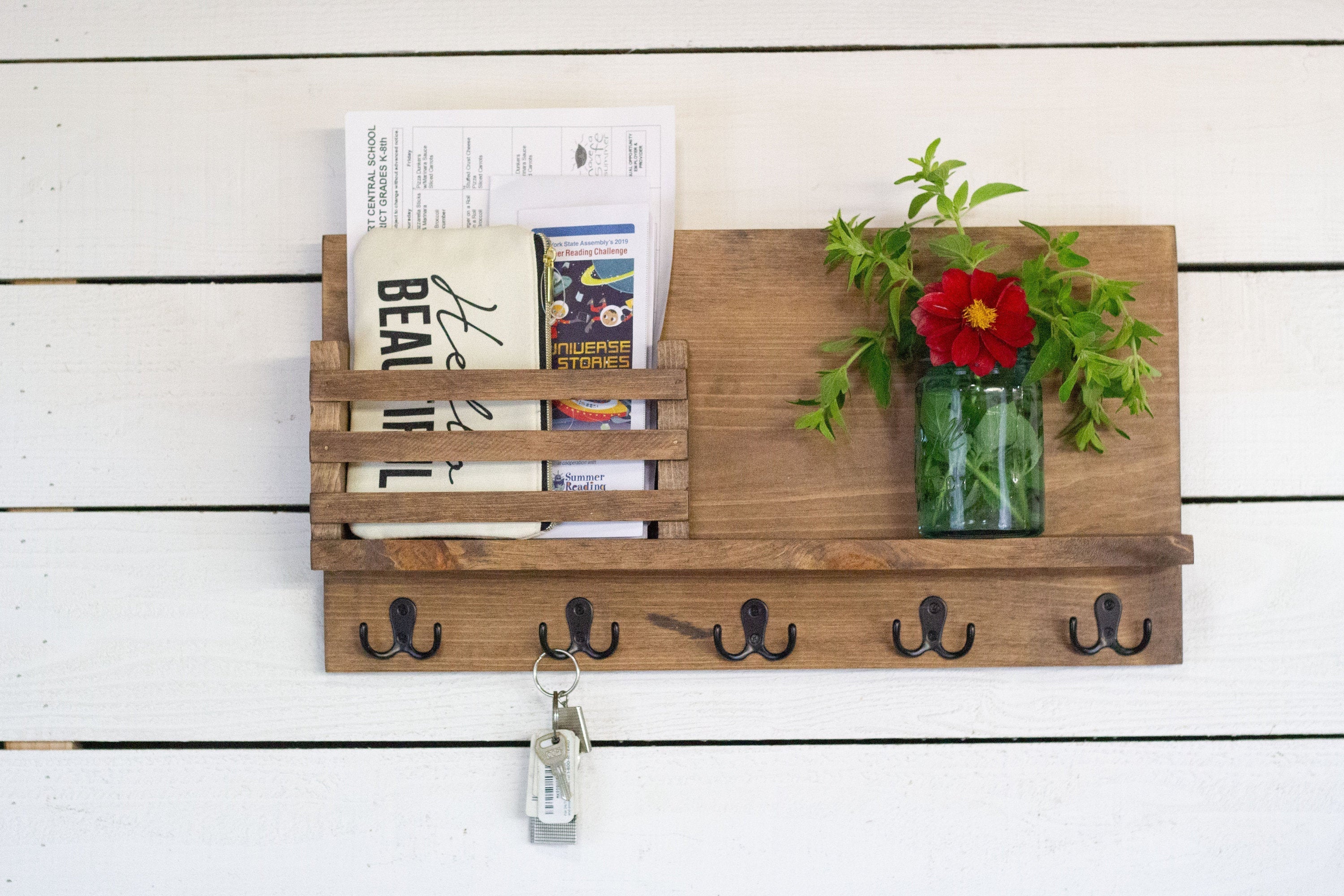 Mail and Key Holder