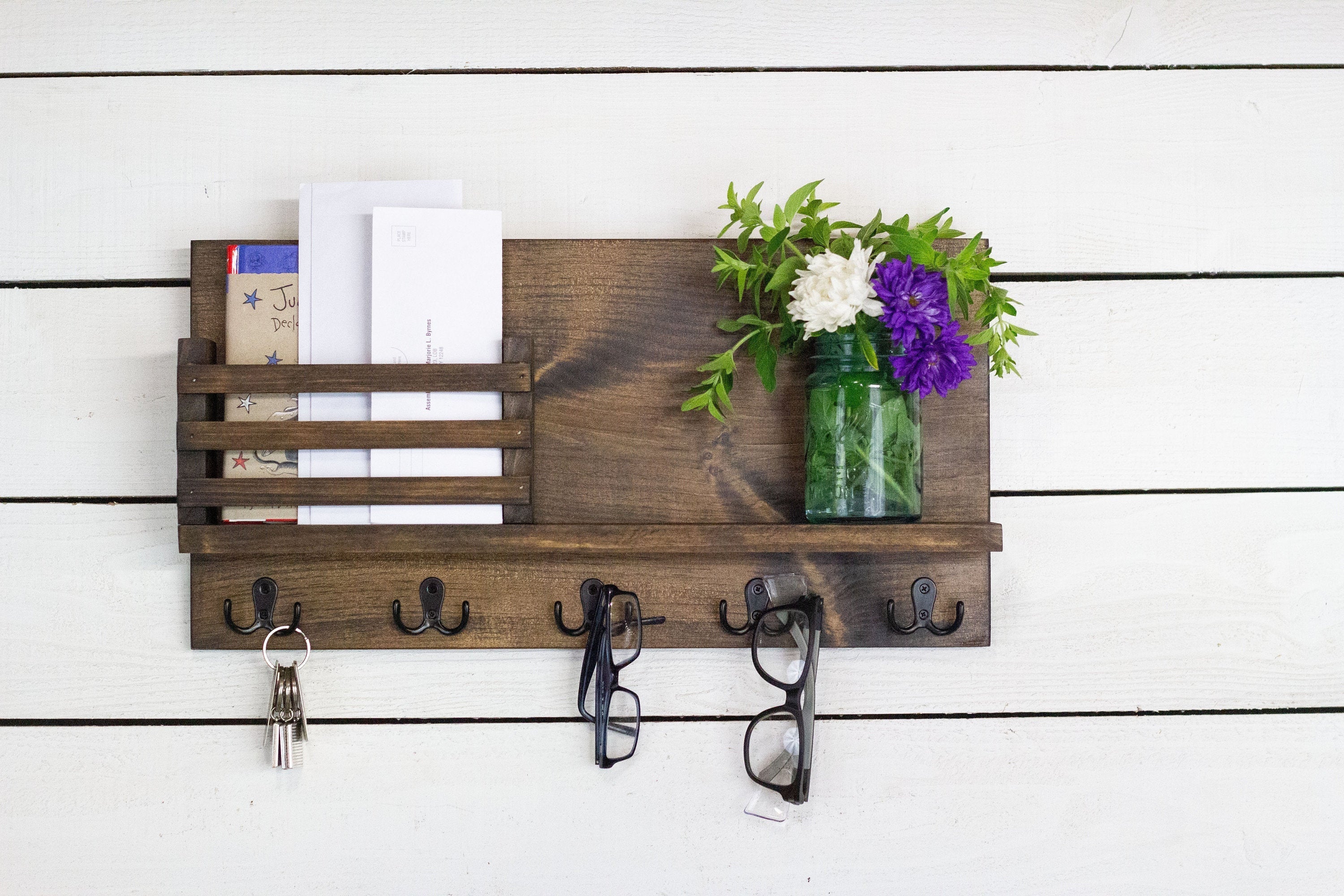 Mail and Key Holder