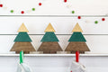 Christmas Tree Mantle Stocking Holder