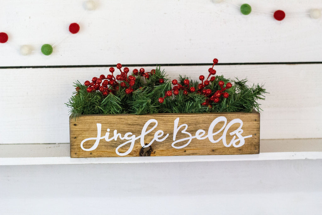 Let It Snow Holiday Centerpiece