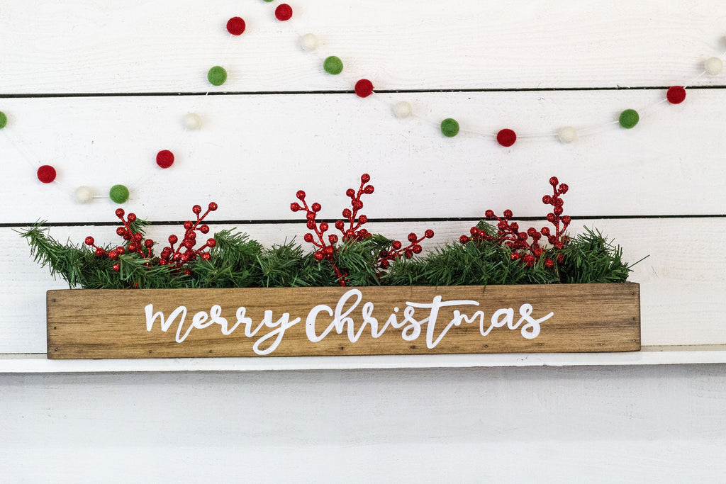 Let It Snow Holiday Centerpiece