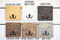 Easy Install Wall Mounted Entryway Organizer, Solid Wood Mail and Key Holder with Shelf