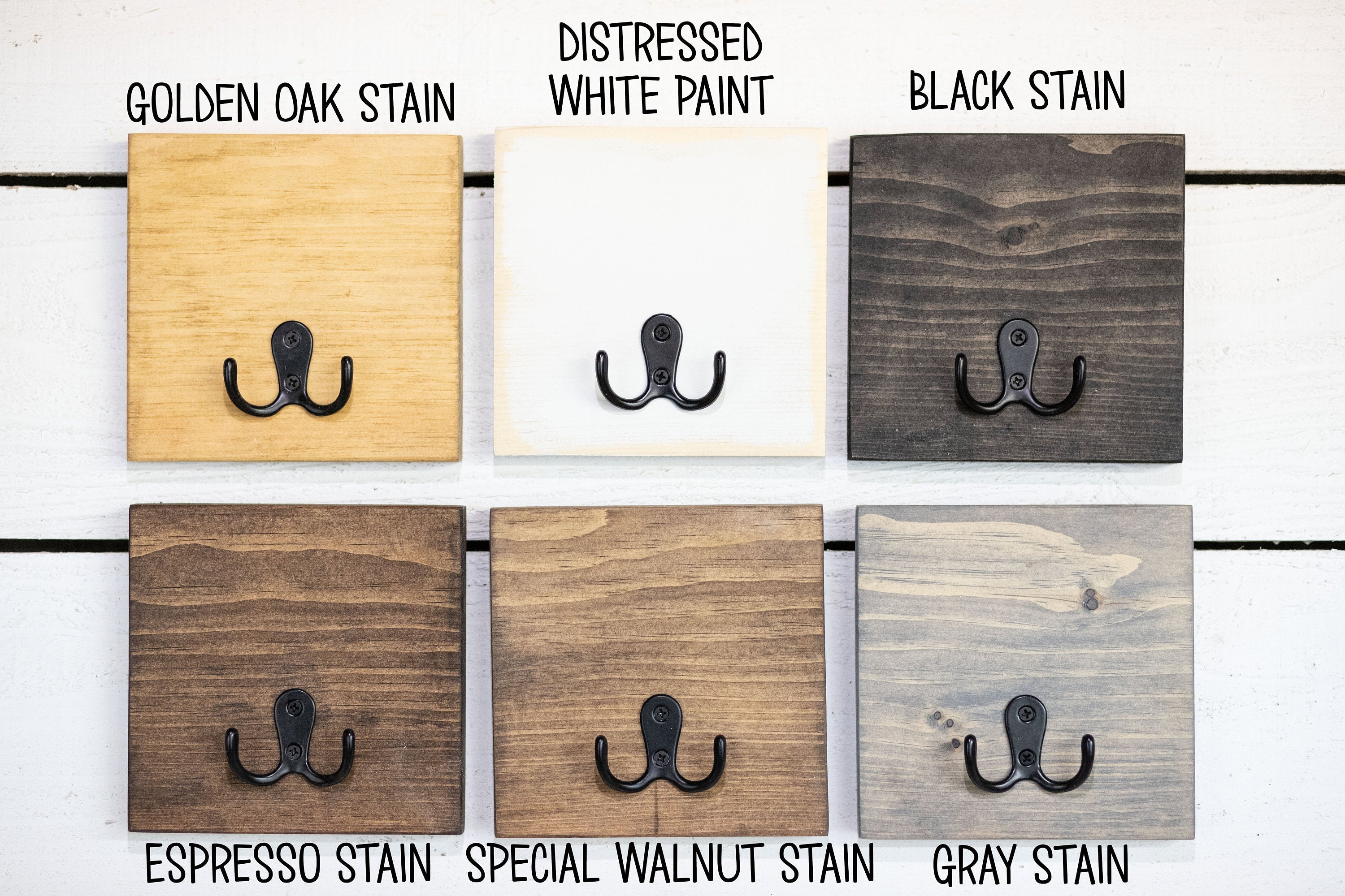 Easy Install Wall Mounted Entryway Organizer, Solid Wood Mail and Key Holder with Shelf