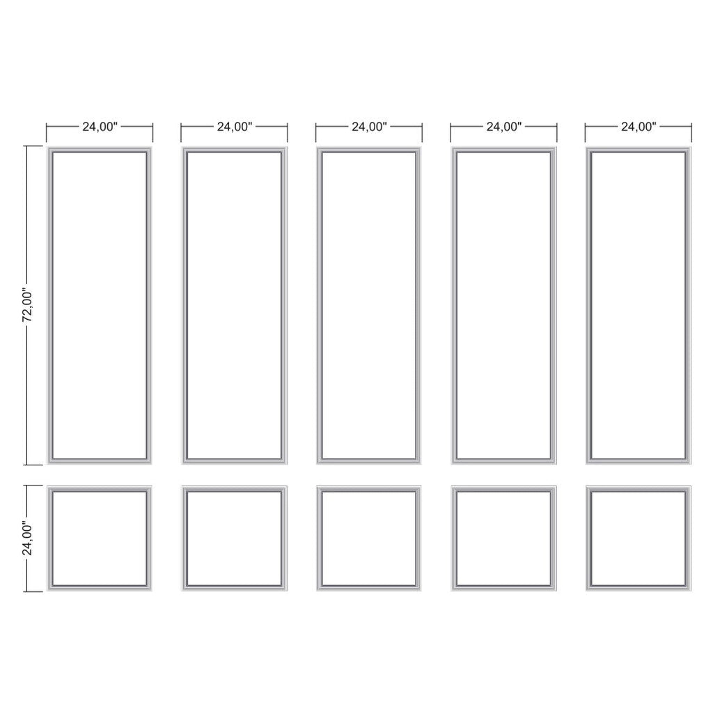 Ready-to-Assemble Picture Frame Wall Molding | Easy Installation
