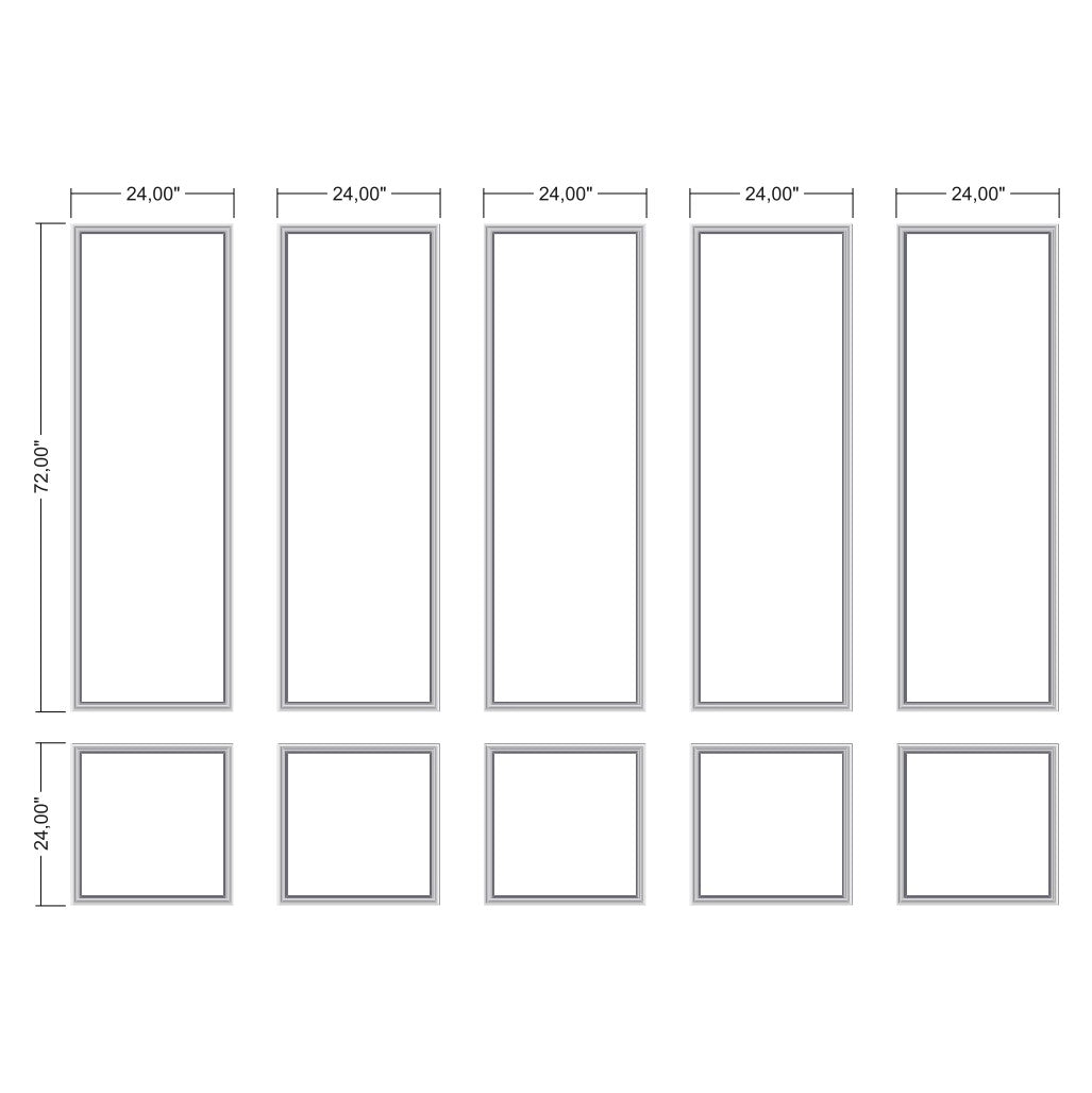 Ready-to-Assemble Picture Frame Wall Molding | Easy Installation